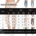 thumbnail image 4 of Womens Linen Cropped Jogger Pants Elastic Drawstring Waist Casual Summer Trousers with Pockets Lightweight Lounge Pants, M, 4 of 9