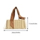 thumbnail image 2 of Bolso playa paja tejido hobo JShteea blanco, 2 of 9