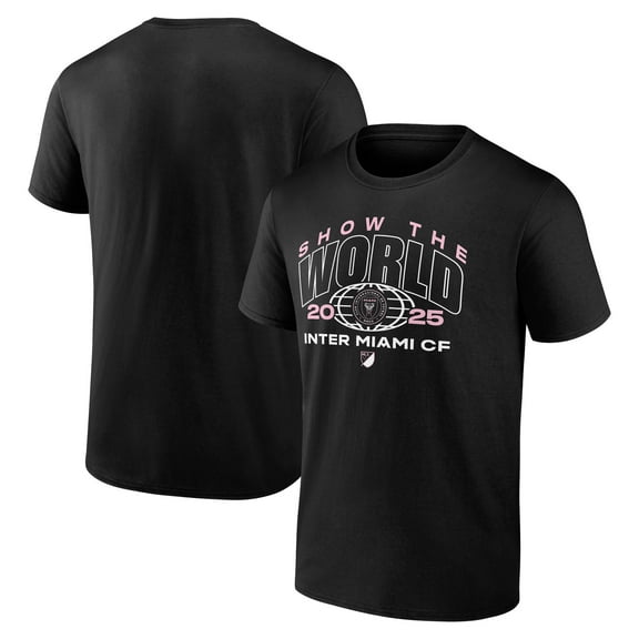 Men's Black Inter Miami CF Show The World T-Shirt
