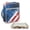 American Flag Paint Splatter, variant on TSOVTHRID Cross American Flag Print Women Mens Bible Case, Bible Book Cover Quilted, Lightweight Bible Bag Practical Carrying Book Case with Multi Pockets, Christian Gift