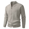 thumbnail image 1 of Yusimy Men's Slim Fit Wool Blend Double Breasted Mid-Length Coat - Solid Color Versatile Trench Coat Style, 1 of 2
