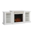 thumbnail image 2 of SEI Furniture Gallatin Traditional Electric Fireplace with Storage in White, 2 of 4