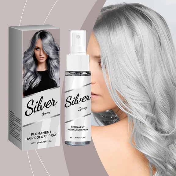 Gray Spray Permanent Hair Color Spray 30ml Herramientas para teñir el cabello - Hair Coloring Tools