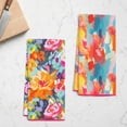 thumbnail image 3 of RITZ Waffle Microfiber Kitchen Towel, 2-Pack Set – Meadow and Flurry – Absorbent Dish Cloths 18" x 28"– 80% Recycled Polyester – Eco-Friendly, Lint-Free, Machine Washable, 3 of 6
