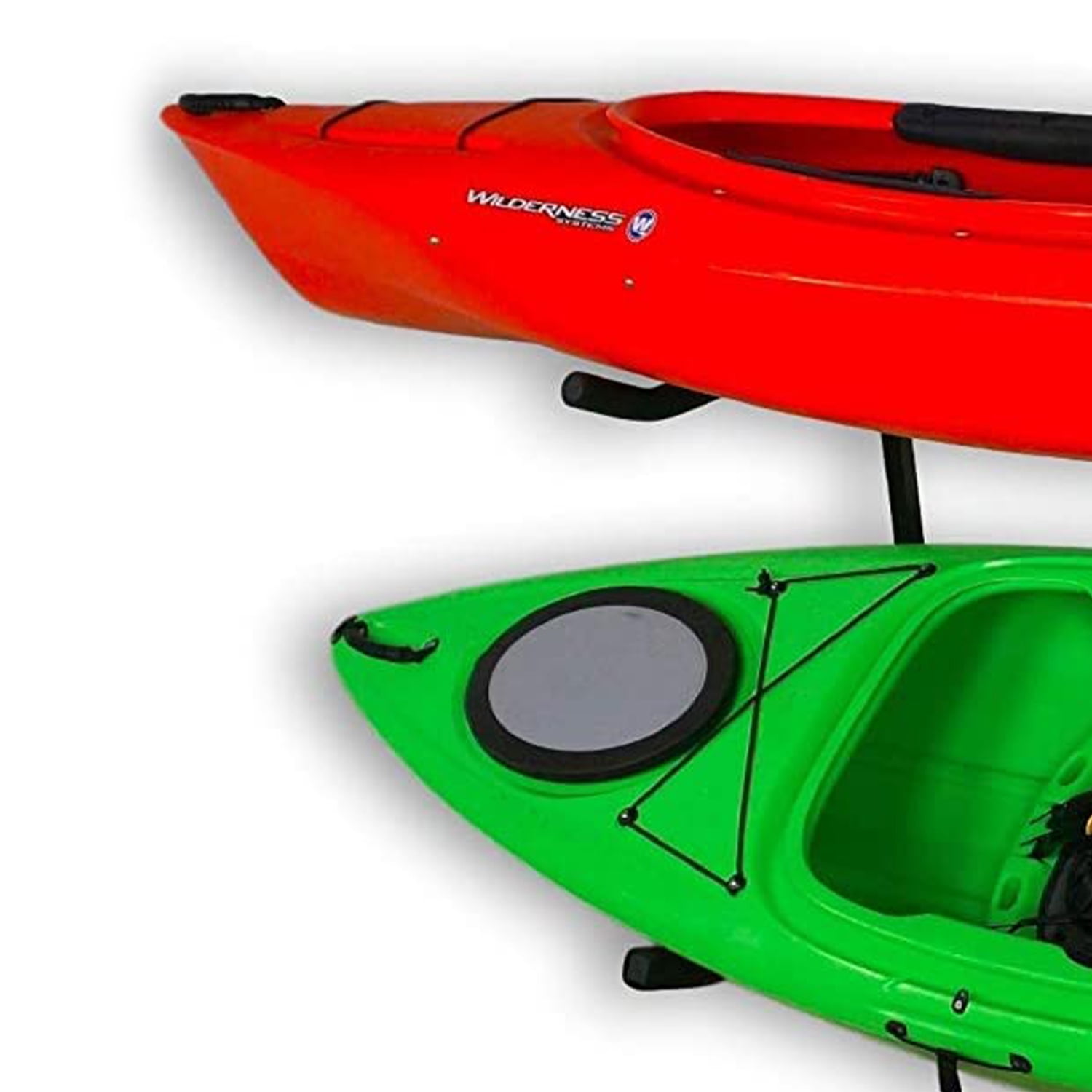 Sparehand Catalina Freestanding Dual Storage Rack for Kayaks & SUPs, Black