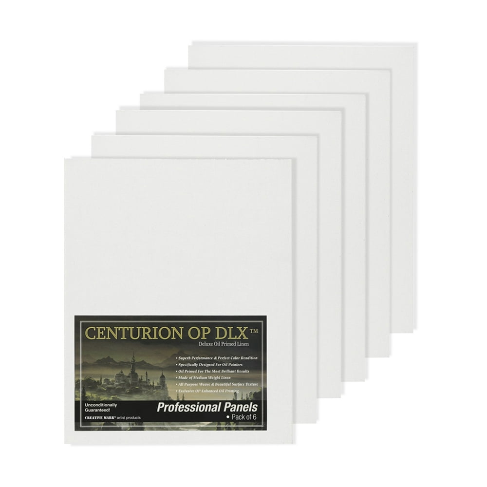 Centurion Deluxe Oil Primed Linen Canvas Panels Professional Artist