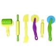 thumbnail image 3 of SNNROO 6pcs/set Kids Creative Color Play Dough Model Tool Toys 3D Plasticine Tools Playdough Set Early Learning Toys, 3 of 6