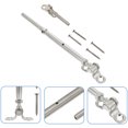 thumbnail image 3 of 1 Set Cable Railing Kit Swage Toggle Turnbuckle Screw Hardware Accessory, 3 of 9