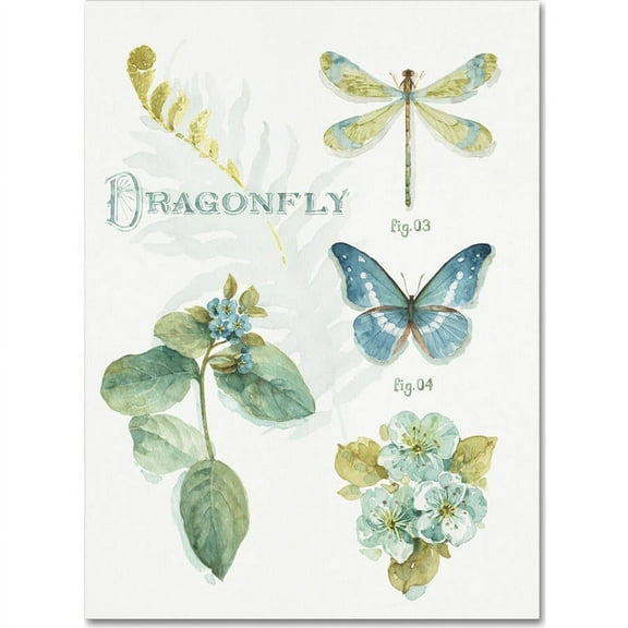 Trademark Fine Art "My Greenhouse Botanical II" Canvas Art by Lisa Audit