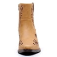 thumbnail image 2 of Apakowa Women’s Embroidery Western Ankle Cowgirl Boots, 2 of 8