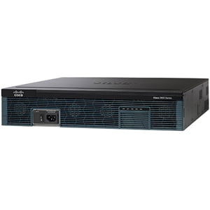 Cisco 2951 Integrated Services Router 1 x SFP (mini-GBIC), 3 x Services Module, 4 x HWIC, 3 x PVDM, 2 x CompactFlash... by Cisco
