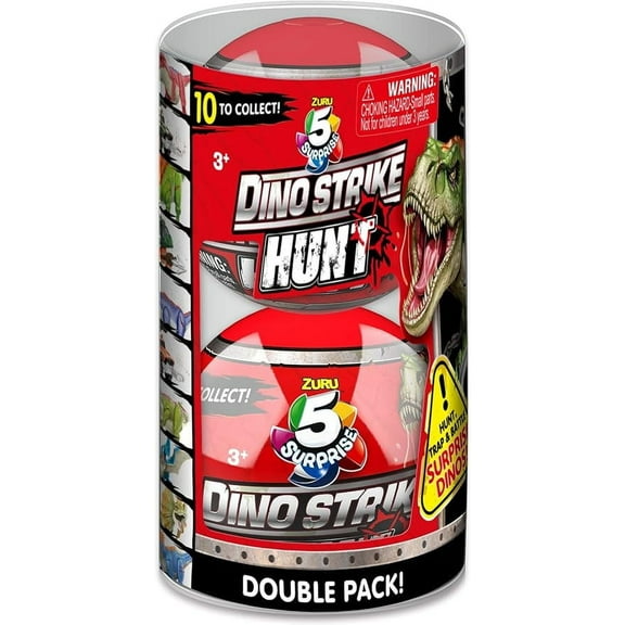 5 Surprise Dino Strike Hunt Capsules 2 Pack