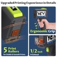 thumbnail image 4 of Impresora de mano YEV VP127 con tinta a base de agua mejorada, con impresión continua de 16 horas y sensor fotoeléctrico para números de lote, logotipos, números de serie, códigos de barras y códigos, 4 of 5