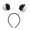 White, variant on Lovely Shaped Headwear For Children Lightweight Comfortable Hair Hoop Hair Accessory Infant Girls Boys