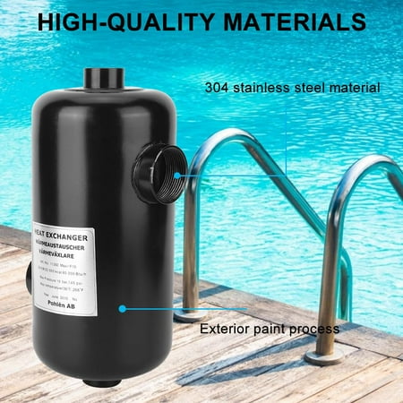 solar heat exchanger for swimming pool