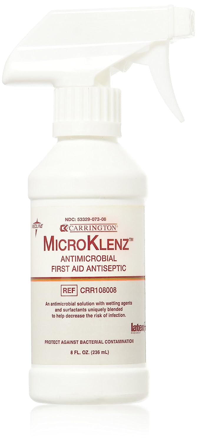 Microklenz 8 Oz Antimicrobial Wound Cleanser (CA108008) Category