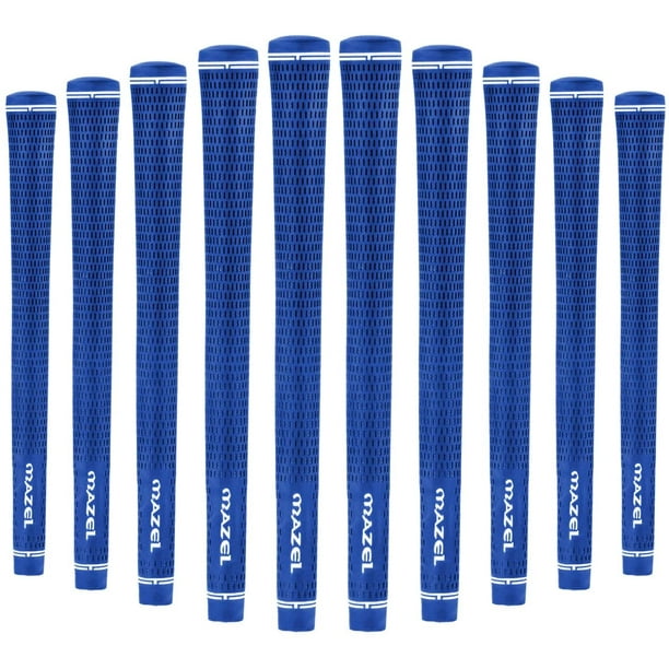 Rubber Golf Grips Set of 10 Midsize/ Standard NonSlip Performance