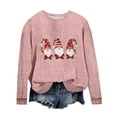 thumbnail image 4 of FcBaudy Chandails en Molleton pour Femmes, Chandails en Molleton Sans Capuche, Chandails en Molleton de Noël Décontractés à Col Rond Manches Longues Chandail à Capuchon Ample Chandail à Capuchon à Capuche Haut en polyester pour Femmes, 4 of 4