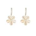 thumbnail image 3 of Pendientes de flor de piedra de ojo de gato con hebilla de oreja que combinan con todo, elegantes y modernos pendientes de nicho coreanos, 3 of 6