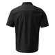 thumbnail image 5 of Men's Solid Color Cuban Collar Casual Short Sleeved Imitation Cotton Linen Men's Large Shirt M, 5 of 5