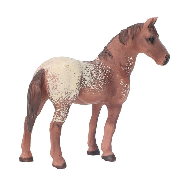 Modèle De Cheval Appaloosa, Cadeau D'anniversaire De Jouet De Figurine De  Cheval Simulé Pour L'étude à La Maison Pour Le Collectionneur 