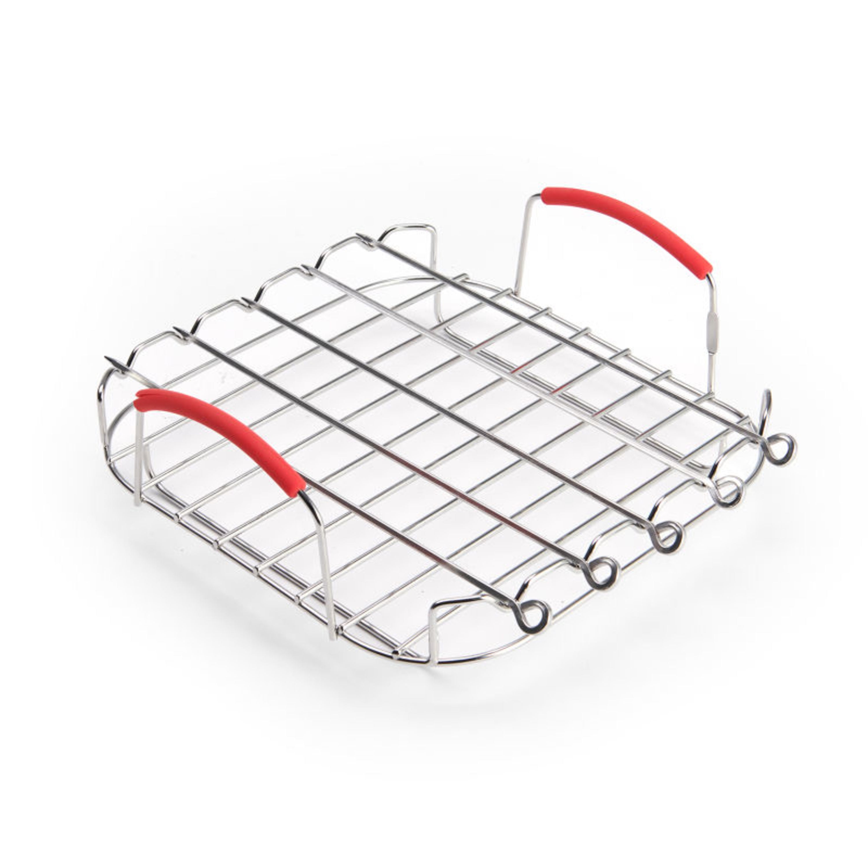 Air Fryer Accessory Rack With Skewer Stainless Steel BBQ Grill Baking  Cooling Steaming Rack Pan Diameter 16/17.8/18/20/22 CM - Buy Air Fryer  Accessory Rack With Skewer Stainless Steel BBQ Grill Baking Cooling