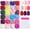 B-Short Oval, variant on 576 count Round Sqaure Press  Nails Short   with Glue Tabs, XS Squoval Glue  Nails Press ons  Square  Nails Short False Nails Halloween Matte Artificial Fingernail