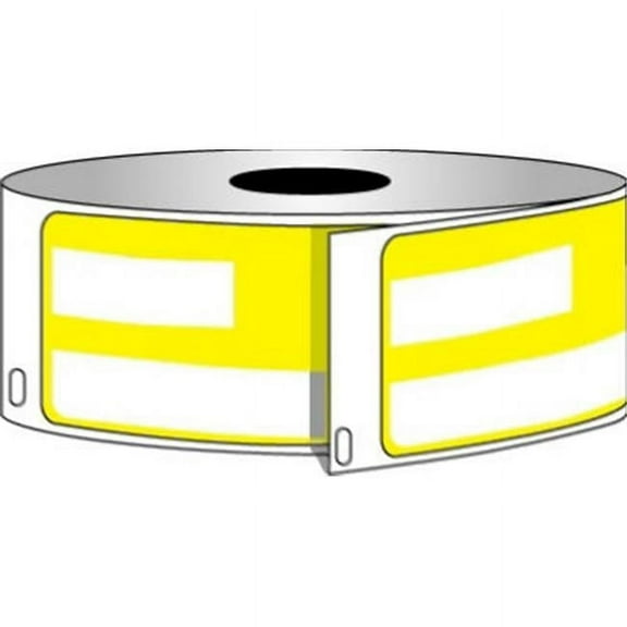 30909 TV 2 x 1.12 in. Permanent Adhesive Dymo Printer Label - 10 Pack
