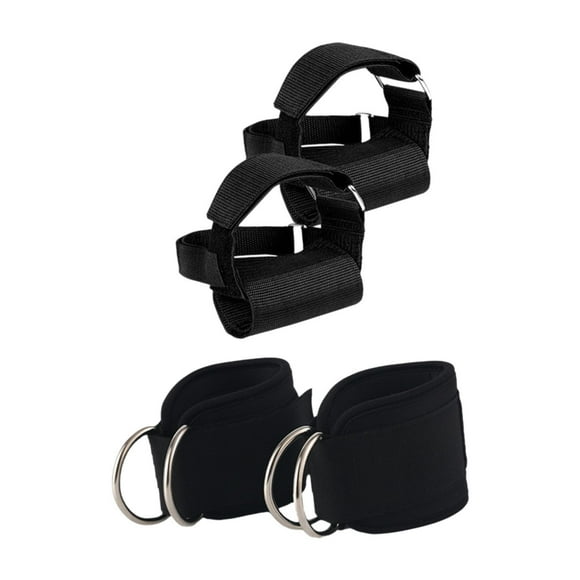 Correas de tobillo de 2 piezas para pesas Tibialis Fitness Adjunto de mancuernas Mejora