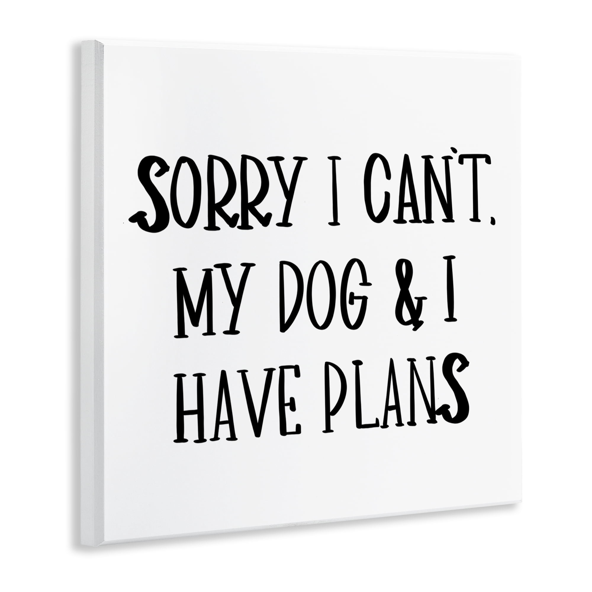 Stupell Industries Plans With Dog Text & Numbers Painting Unframed Art Print Wall Art, 12 x 12