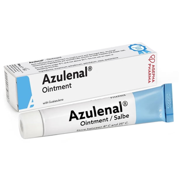 Ungüento para curar heridas azulenales con guaiazuleno para bebés