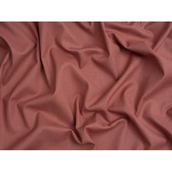 Minerva Core Range Stretch Woven Linen Viscose Fabric Rose - per yard