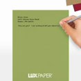 thumbnail image 6 of 8 1/2 x 11 Paper - Avocado (50 Qty.), 6 of 9