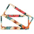 thumbnail image 2 of License Plate Cover Tropical Flower Retro Aloha License Plate Cover License Plate Novelty License Plate Frame 2 Pieces Watercolor Tropical Floral Aluminum Metal License Plate Frames for Women Men, 2 of 6