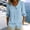 Light Blue women's polka dot blouse a1, variant on Women's Polka Dot Button Down Blouse 3/4 Sleeve Collared Casual Tops Spring Fall Summer Trendy Basic Work Office Shirts, White 2XL