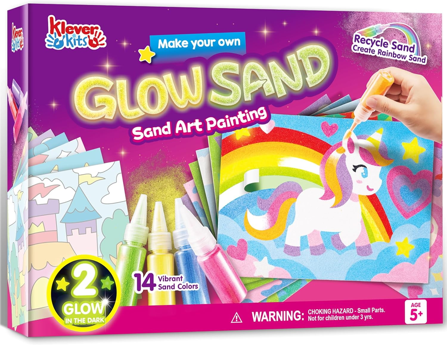 Cra-Z-Art, Rainbow Sand Jar, Six Colorful Layers for Creativity