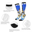 thumbnail image 3 of Johaoi Bluey Pattern Crazy Funny Stocking for Men & Women Colorful Fun Novelty Stockings Gifts for Adults Gag Gifts, 3 of 6