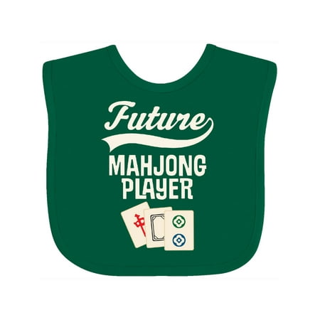 

Inktastic Future Mahjong Player Gift Baby Boy or Baby Girl Bib