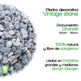 thumbnail image 2 of Piedra Decorativa - Ideal para macetas, Jardines, decoración Smart Garden  Granulometría Grande, Vintage Stone, 2 of 6
