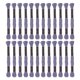 thumbnail image 1 of 2 piezas de 12 madejas de hilo de bordar 8.75yds (8m) hilo de punto de cruz de algodón egipcio, Lavanda Púrpura (6028), 1 of 6
