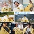 thumbnail image 5 of Sunflower Fall Cooling Blanket, Lightweight Breathable Summer Throw Blanket with Double Sided Cold Effect,Thanksgiving Floral Autumn Pastoral Picnic Beach Blankets Bed Sheet for Hot Sleepers 40"x60", 5 of 8