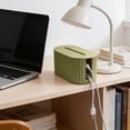 thumbnail image 3 of Cable Management Box Cord Organizer Box, Wires Hide Box，Cord Concealer for Power Strips Surge Protectors Adapters Office Desk, 3 of 4