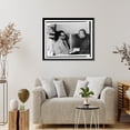 thumbnail image 4 of Historic Framed Print, [Stanley S. Scott (l) interviewing Stokely Carmichael at Student Non-Violent Coordinating Committee (SNCC) headquarters in New York], 17-7/8" x 21-7/8", 4 of 9