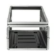 thumbnail image 3 of Sound Town Lightweight and Compact 6U ATA ABS Rack Case, with Slant Mixer Top, 21" Depth, 10U Top and 6U Side Spaces (STMR-A10X6U), 3 of 10