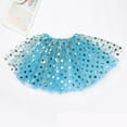 thumbnail image 6 of XXWXYD Girls Polka Dot Tutu Skirt Layered Tulle Ballet Dance Skirt Halloween Birthday Part𝗒 Outfit Toddler Kid Summer Dress, 6 of 7