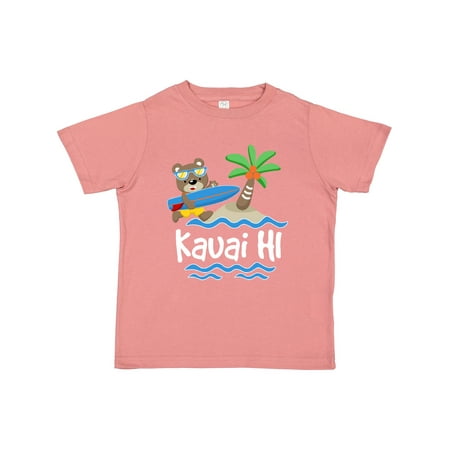 

Inktastic Kauai Hawaii Surfing Gift Toddler Boy or Toddler Girl T-Shirt