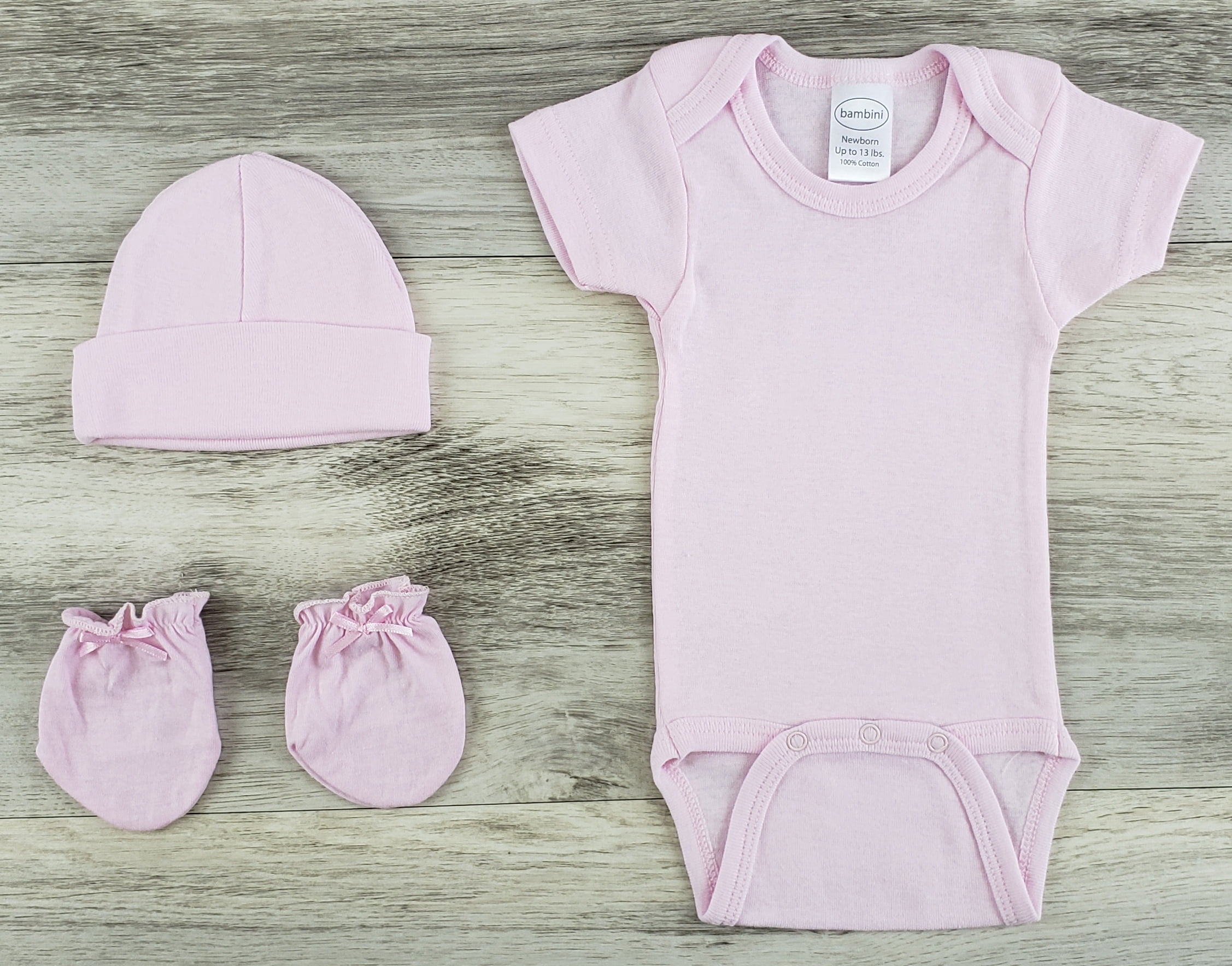 Bambini Bambini 3 Pc Layette Baby Clothes Set