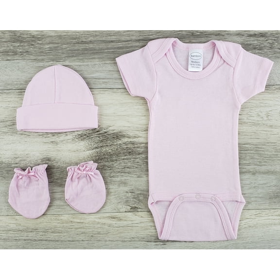 Bambini 3 Pc Layette Baby Clothes Set