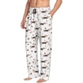 thumbnail image 6 of Naloa Dachshund Dog Pajama Pants Men, PJ Bottoms, Sleep & Lounge Pants-XX-Large, 6 of 6