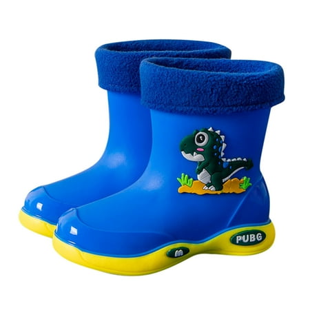 New Kids Girls Cartoon Fashion Toddler Boots Children s Rain Boots Non Toddler Rain Boots Girls Slip Children Water Shoes Child Boots Classic Children Rainboots Non Tall Boots Slip